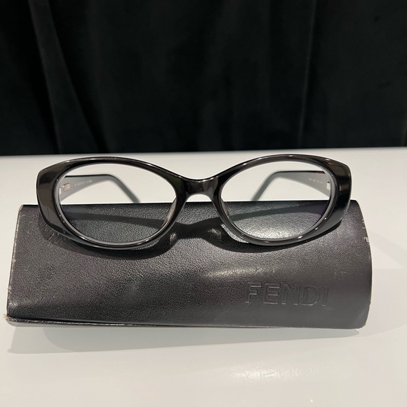 Authentic Fendi Eye Glasses- Black - lightly Used Great Condition - Picture 9 of 9